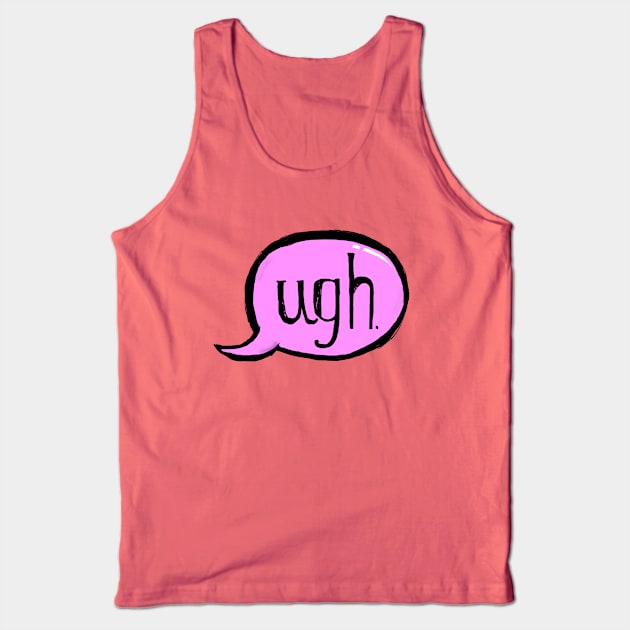 Ugh Talk Bubble Tank Top by rndoutletstore1